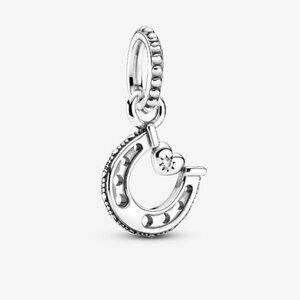 Pandora Good Luck Horseshoe Dangle Charm